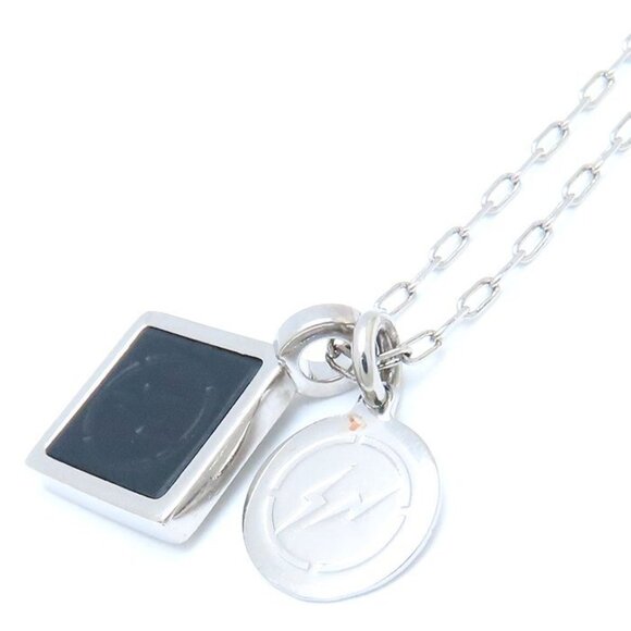 LOUIS VUITTON Silver Necklace - Picture 1 of 10